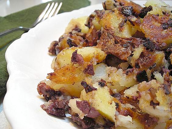 smashed potatoes with tapenade 011