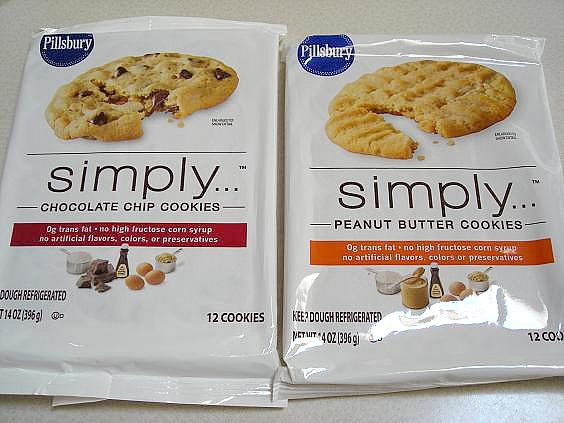 Pillsbury Simply cookie dough 001